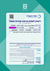 רישיון בודק חשמל קים אוגלה